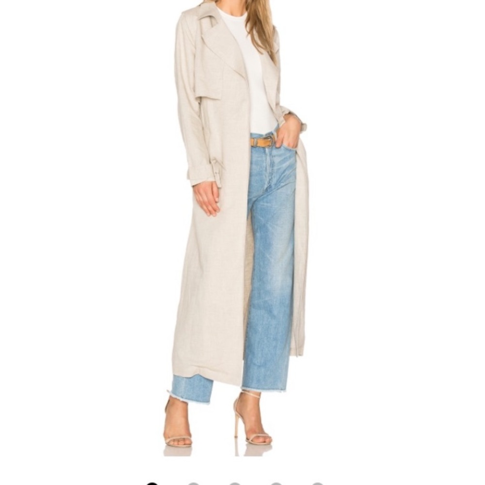Capulet Cream Trench Coat